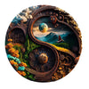 Heaven Yin Yang - Wooden Jigsaw Puzzle - PuzzlesUp