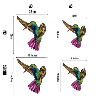 Kolibri – Holzpuzzle