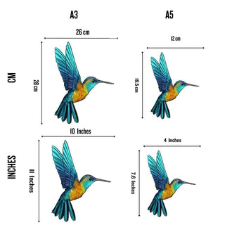 Kolibri – Holzpuzzle