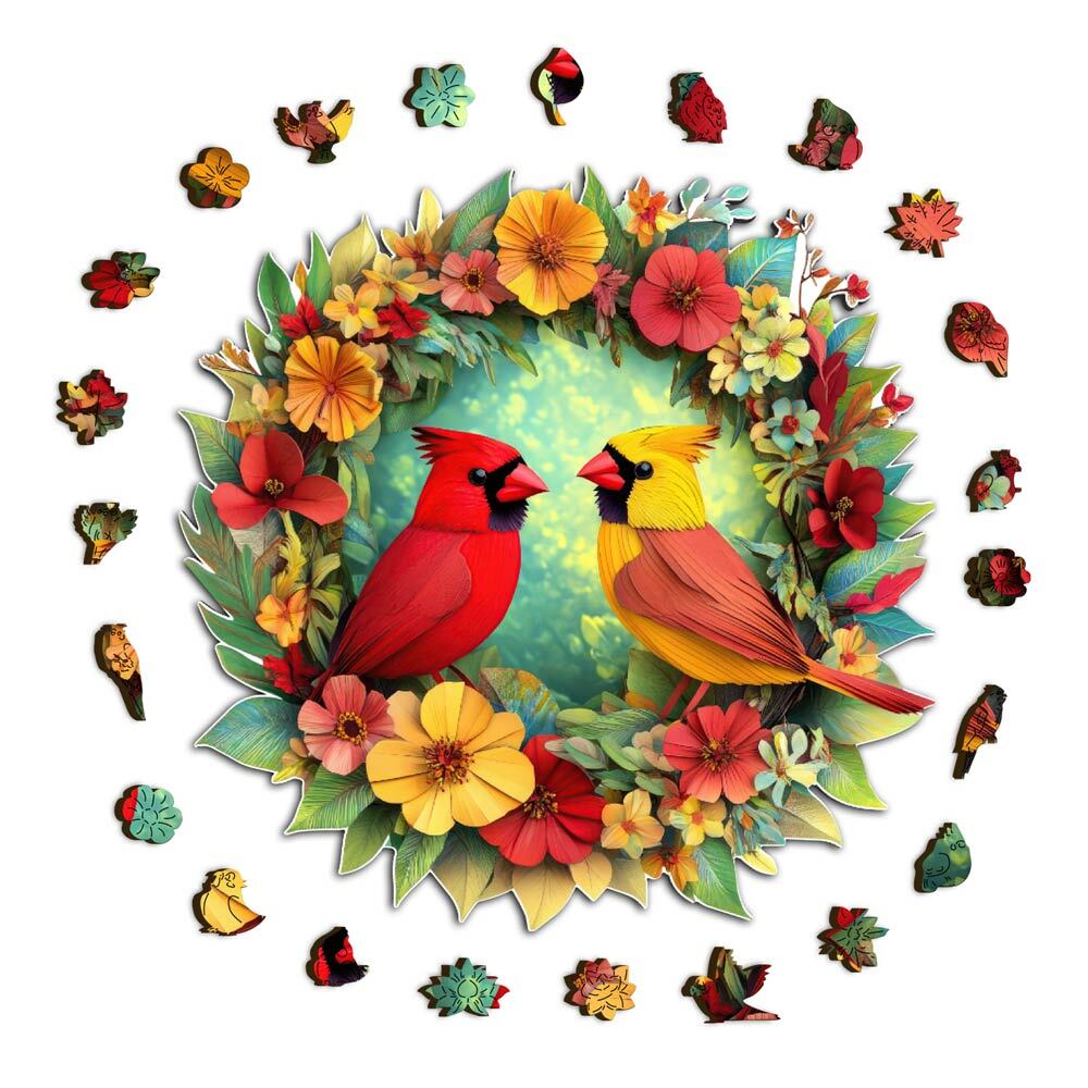 Kardinal – Holzpuzzle
