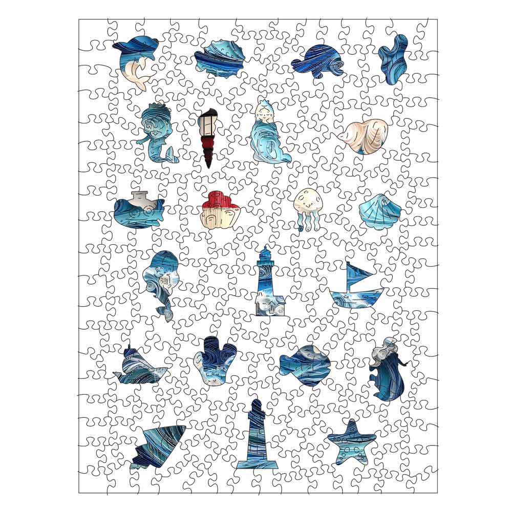 🔥Letzter Tag – Leuchtturm – Holzpuzzle