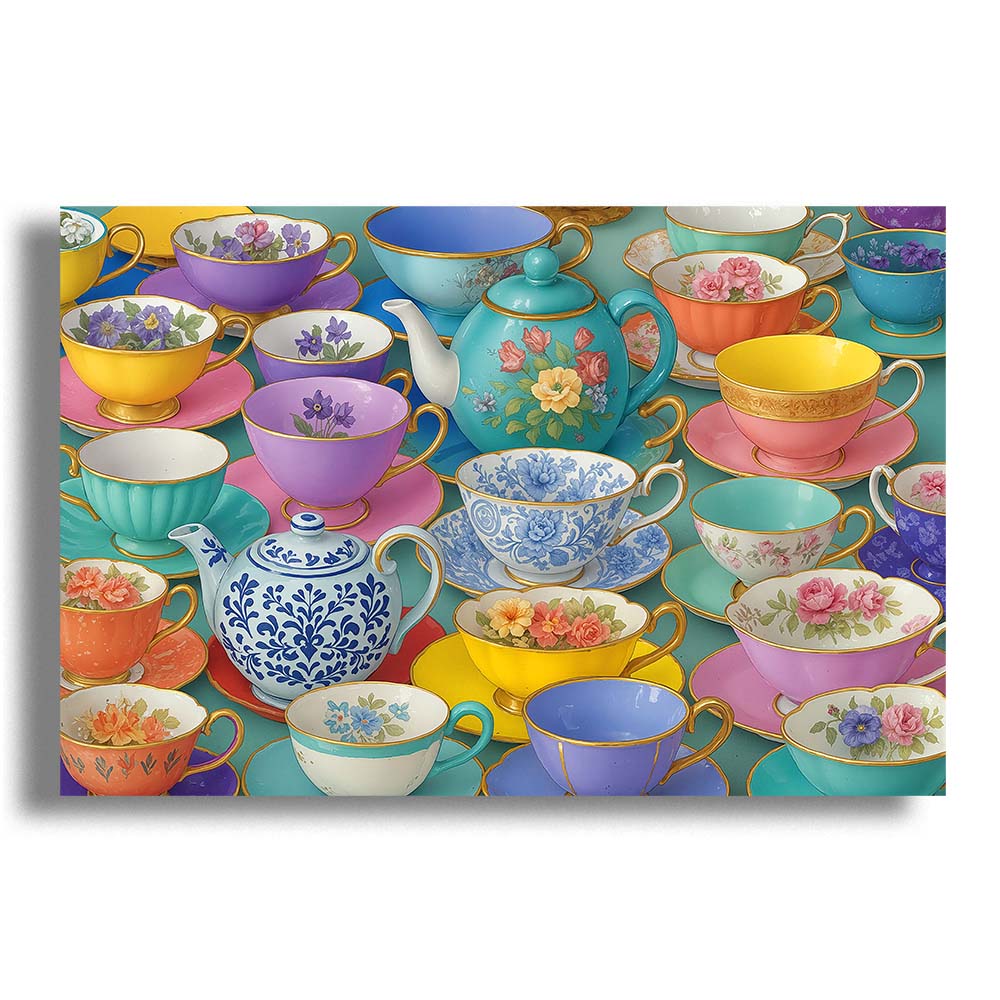 Teeparty – Holzpuzzle