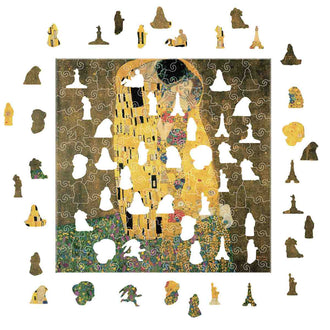 Der Kuss (Klimt) - Holzpuzzle