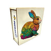 Amazing Rabbit - Wooden Jigsaw Puzzle - PuzzlesUp