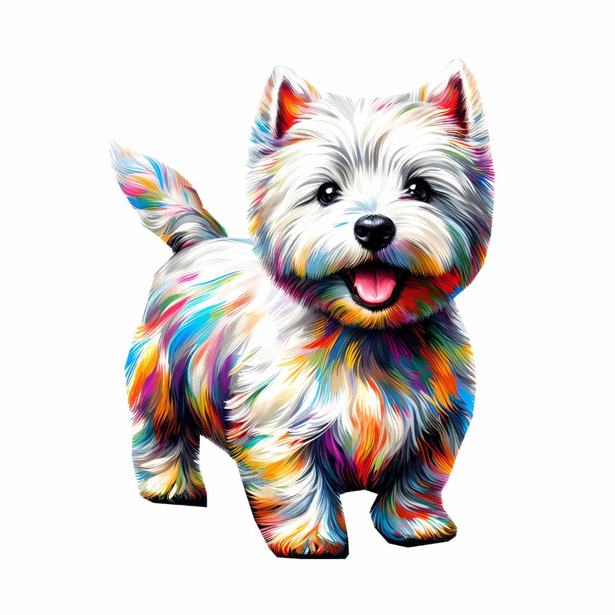 Animal Jigsaw Puzzle > Wooden Jigsaw Puzzle > Jigsaw Puzzle A4 West Highland White Terrier Dog - Jigsaw Puzzle
